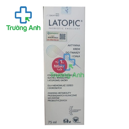 Latopic Face And Body Cream 75ml - Giúp chăm sóc da toàn diện của Poland