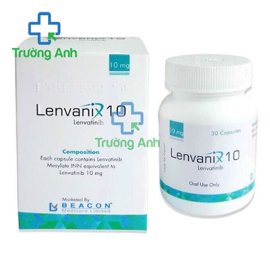 Lenvanix 10mg - Thuốc điều trị ung thư tuyến giáp, gan và thận của Bangladesh