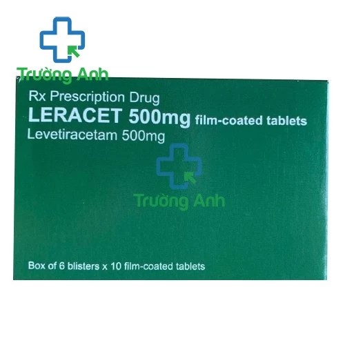 Leracet 500mg Film-coated tablets - Thuốc điều trị động kinh hiệu quả