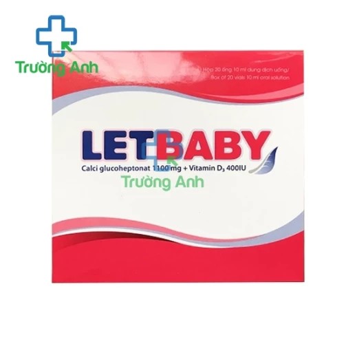 Letbaby - Giúp bổ sung Ca, vitamin D3 cho cơ thể của Hataphar