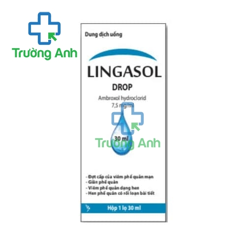 Lingasol Drop 30ml Hà Nam - Thuốc điều trị làm tiêu chất nhầy hô hấp hiệu quả
