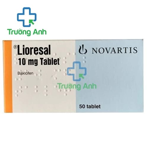 Lioresal 10mg - Thuốc điều trị co thắt hiệu quả của Thụy Sỹ