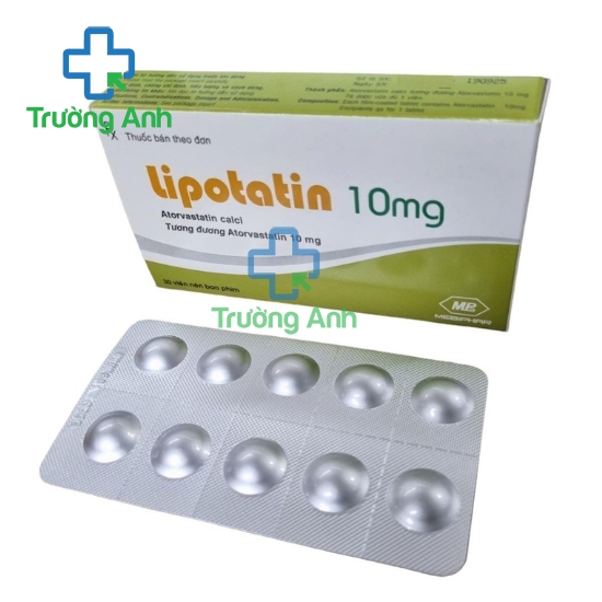 Lipotatin 10mg - Thuốc làm giảm cholesterol máu hiệu quả của Mebiphar