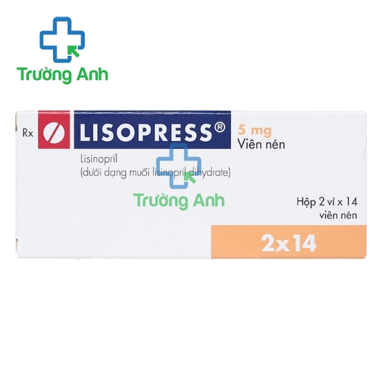 Lisopress 5mg - Thuốc điều trị huyết áp cao hiệu quả của Hungary