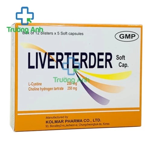 Liverterder - Thuốc tăng cường sức khỏe hiệu quả