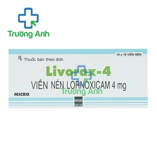 Livorax-4 Micro - Thuốc điều trị giảm đau và chống viêm hiệu quả