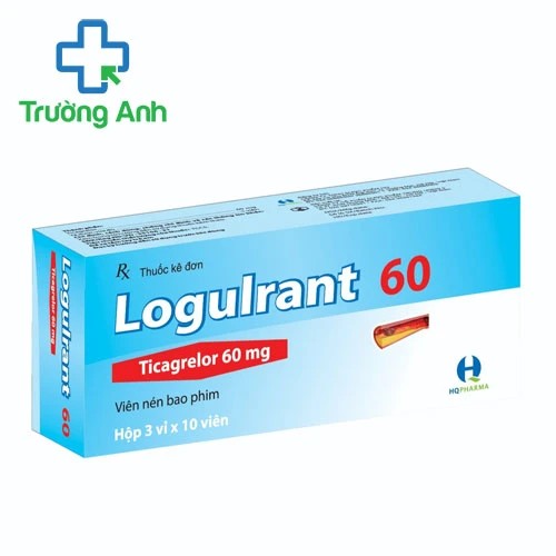 Logulrant 60 Dopharma - Thuốc phòng ngừa biến cố huyết khối