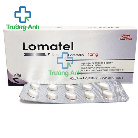 Lomatel - Thuốc điều trị viêm mũi dị ứng, nổi mày đay của Éloge
