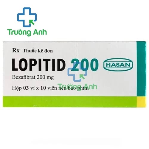 Lopitid 200 Hasan - Thuốc điều trị tăng triglycerid máu
