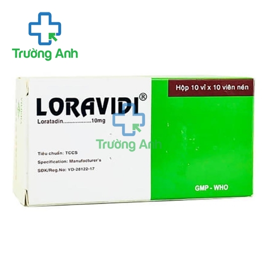 Loravidi - Thuốc điều trị viêm mũi dị ứng hiệu quả của Vidipha