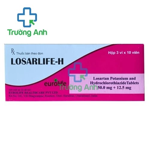 Losarlife-H - Thuốc điều trị tăng huyết áp hiệu quả của Ấn Độ