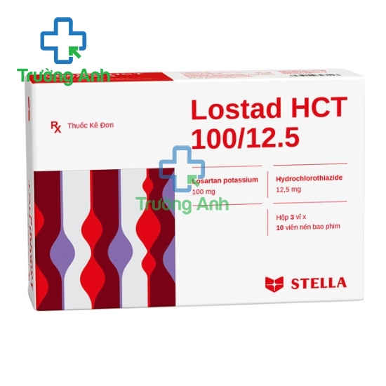 Lostad HCT 100/12.5 - Thuốc điều trị tăng huyết áp
