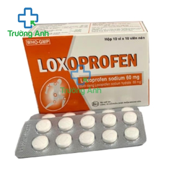 Loxoprofen Khapharco - Thuốc giảm đau, chống viêm hiệu quả