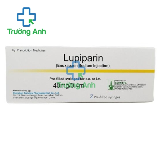 Lupiparin 40 - Thuốc điều trị và ngăn ngừa máu đông tĩnh mạch hiệu quả