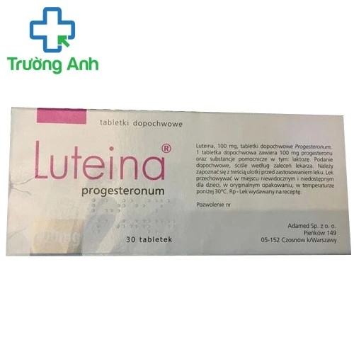 Luteina 100mg - Thuốc điều trị nội tiết tố phụ nữ hiệu quả