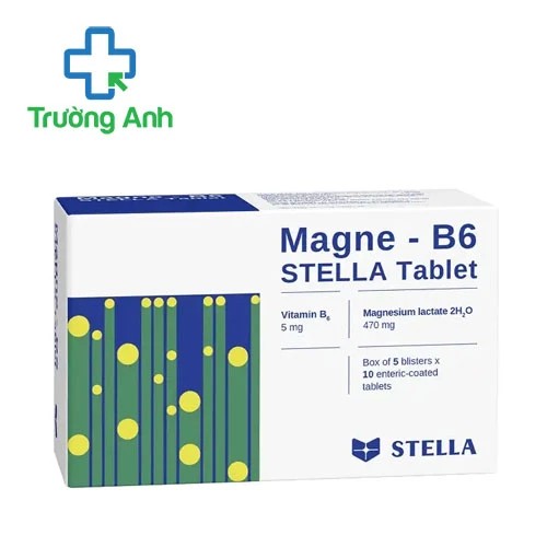 Magne - B6 Stella Tablet - Thuốc điều trị hạ magnesium huyết nặng