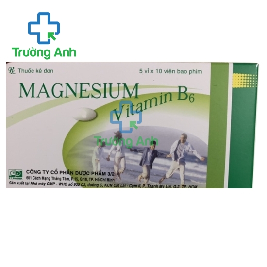 Magnesium-Viatmin B6 F.T.Pharma - Giúp bổ sung magnesi, calci hiệu quả