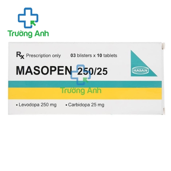 Masopen 250/25 Hasan - Thuốc điều trị bệnh Parkinson hiệu quả
