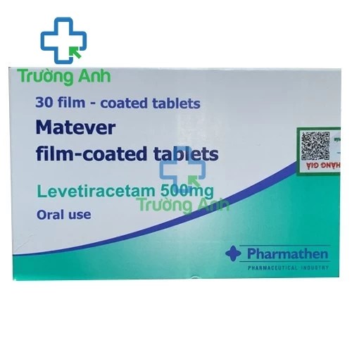 Matever 500mg - Thuốc điều trị động kinh hiệu quả của Hy Lạp