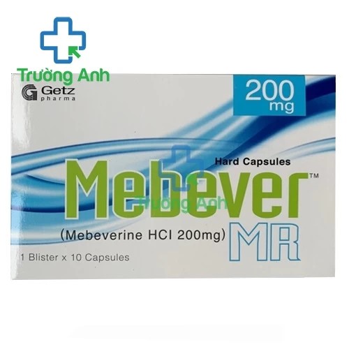 Mebever MR 200mg Capsules - Thuốc điều trị các bệnh về đường tiêu hóa của Getz Pharma