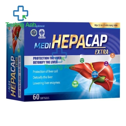 Medi Hepacap Extra - Hỗ trợ bảo vệ gan và giải độc gan hiệu quả