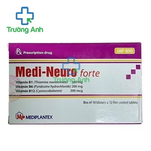 Medi-Neuro Forte - Bổ sung vitamin nhóm B giúp điều trị rối loạn thần kinh