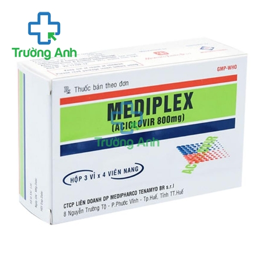 Mediplex - Thuốc điều trị thủy đậu, zona hiệu quả của Medipharco