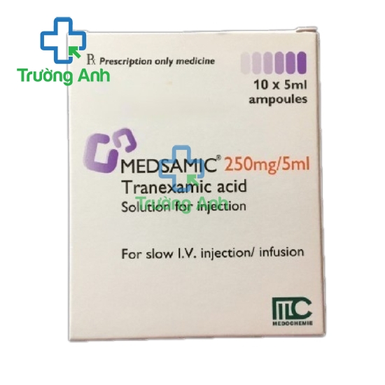 Medsamic 250mg/5ml - Thuốc điều trị chảy máu hiệu quả