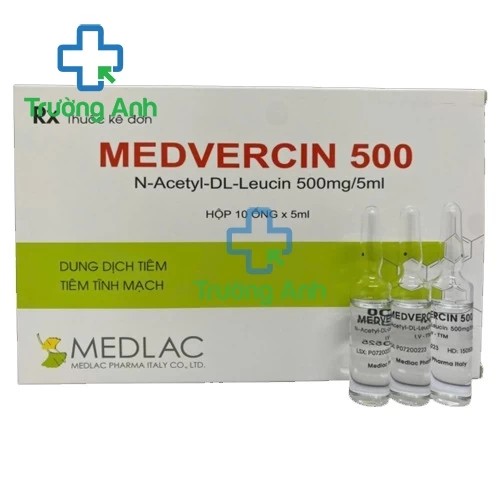 Medvercin 500 Medlac - Thuốc điều trị triệu chứng chóng mặt hiệu quả