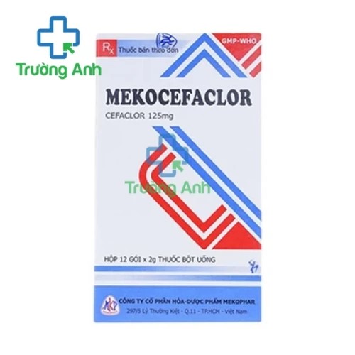 Mekocefaclor 125mg - Thuốc điều trị nhiễm khuẩn hiệu quả