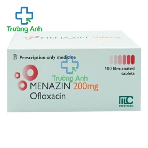 Menazin 200mg - Thuốc điều trị nhiễm khuẩn hiệu quả của CH Síp
