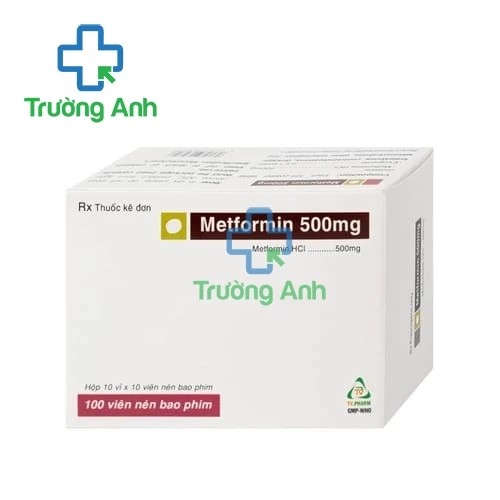 Metformin 500mg TV.Pharma - Thuốc điều trị đái tháo đường hiệu quả