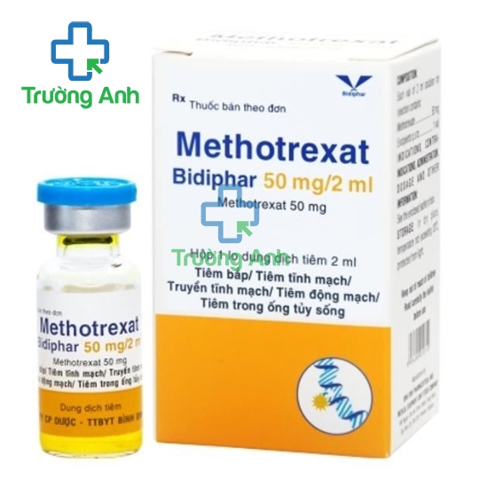 Methotrexat Bidiphar 50mg/2ml -Thuốc điều trị ung thư của Bidiphar