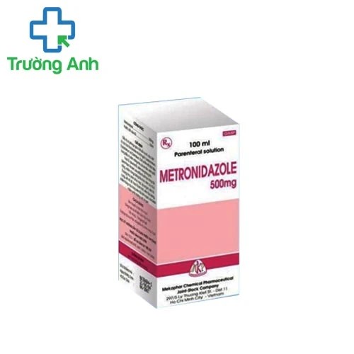 Metronidazole 500mg/100ml Mekophar - Thuốc điều trị nhiễm khuẩn hiệu quả