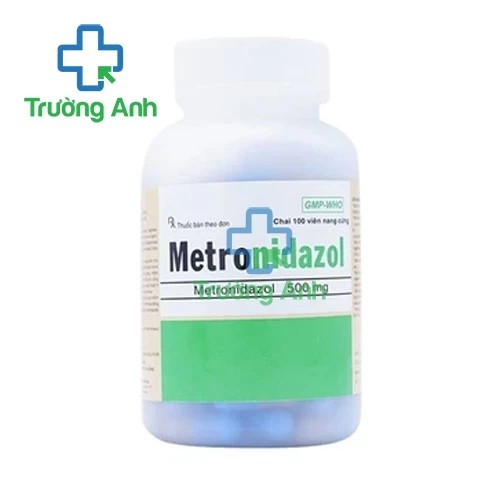 Metronidazol 500mg DonaiPharm (100 viên) - Thuốc trị viêm nhiễm