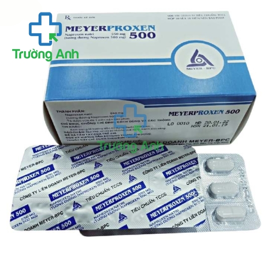 Meyerproxen 500 - Thuốc điều trị  các bệnh về xương khớp hiệu quả 