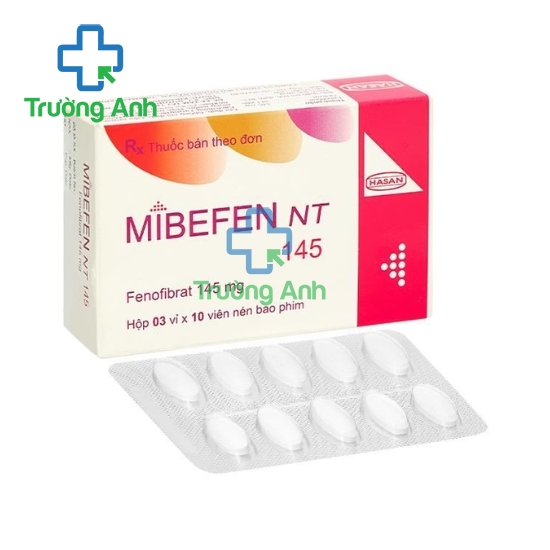 Mibefen NT 145 Hasan - Thuốc điều trị mỡ máu hiệu quả