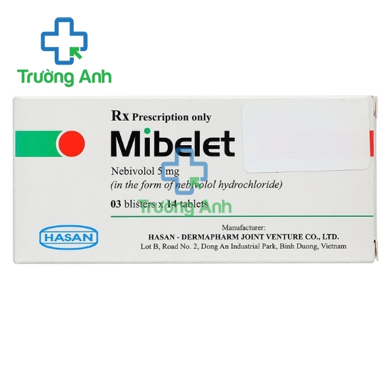 Mibelet - Thuốc điều trị cao huyết áp hiệu quả của Hasan