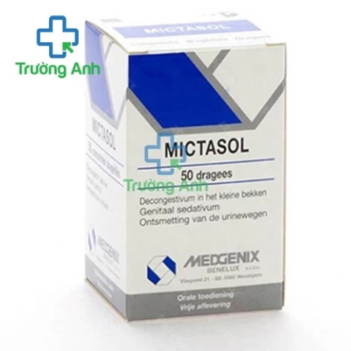 Mictasol - Thuốc điều trị viêm đường tiết niệu hiệu quả