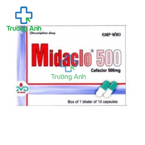 Midaclo 500 - Thuốc điều trị nhiễm khuẩn hiệu quả của MD Pharco