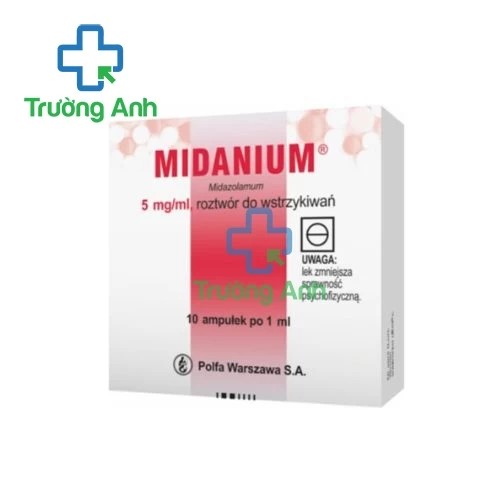 Midanium 5mg - Thuốc gây tê hiệu quả của Ba Lan