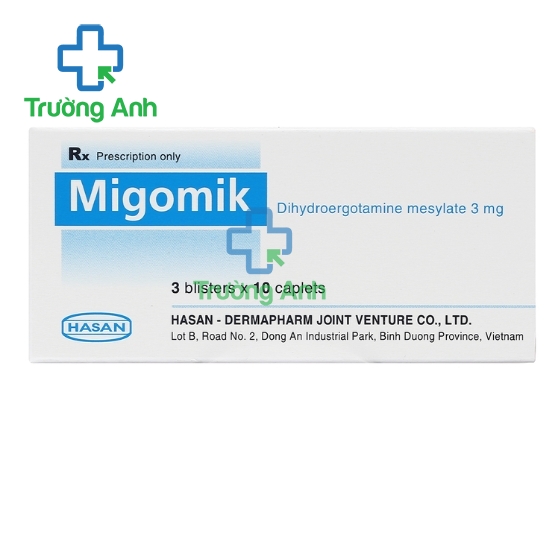 Migomik - Thuốc điều trị rối loạn tuần hoàn não hiệu quả của Hasan