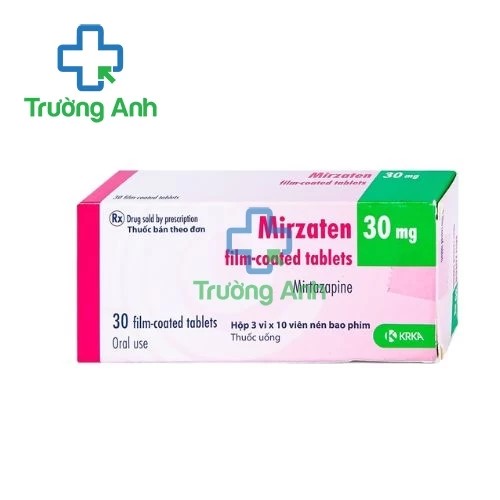 Mirzaten 30mg - Thuốc chống trầm cảm của Slovenia 