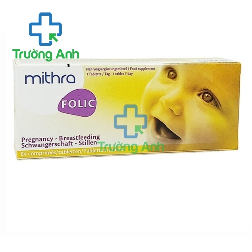 Mithra Folic - Giúp bổ sung acid folic cho phụ nữ mang thai
