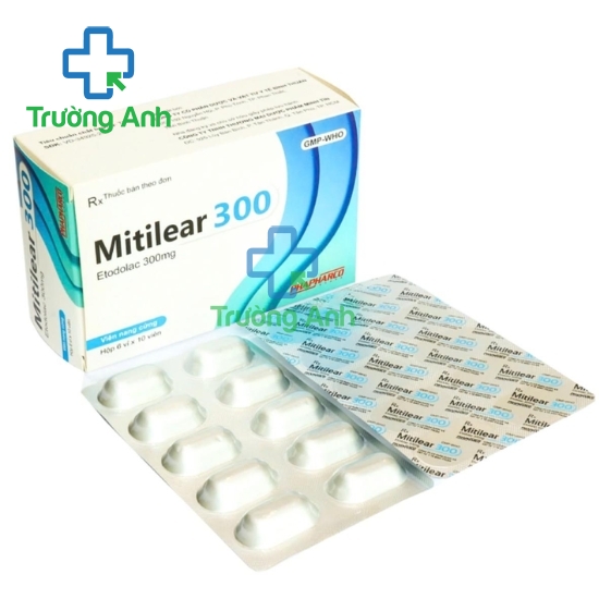 Mitilear 300 Phapharco - Thuốc giảm đau chống viêm xương khớp