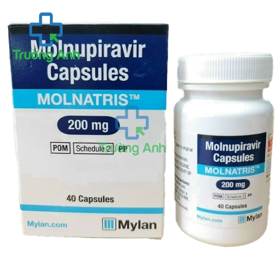 Molnatris 200mg (Molnupiravir) Mylan - Thuốc kháng virus hiệu quả