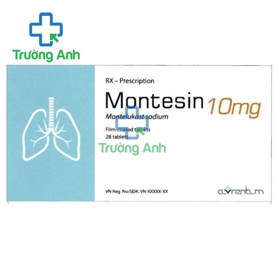 Montesin 10mg Genepharm - Thuốc điều trị hen phế quản