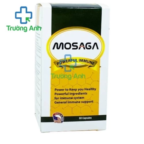 Mosaga - Giúp tăng cường hệ miễn dịch hiệu quả của Mỹ