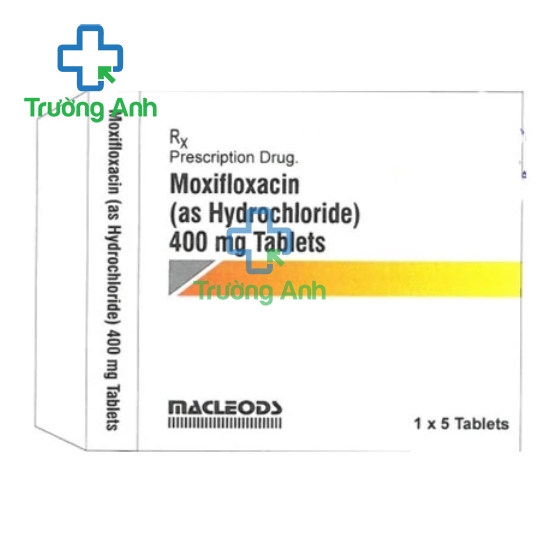 Moxifloxacin (as hydrochloride) 400mg - Thuốc điều trị nhiễm khuẩn hiệu quả
