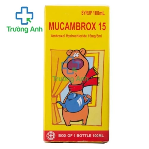 Mucambrox 15 - Siro giúp long đờm hiệu quả của Ukraine